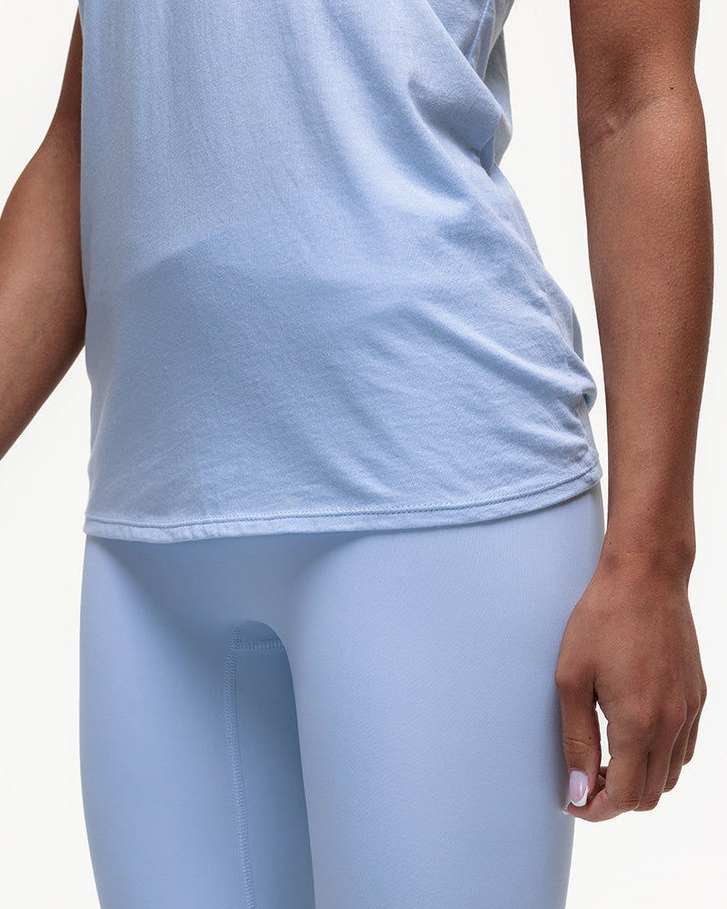 Chandra Tie Tank - Cashmere Blue