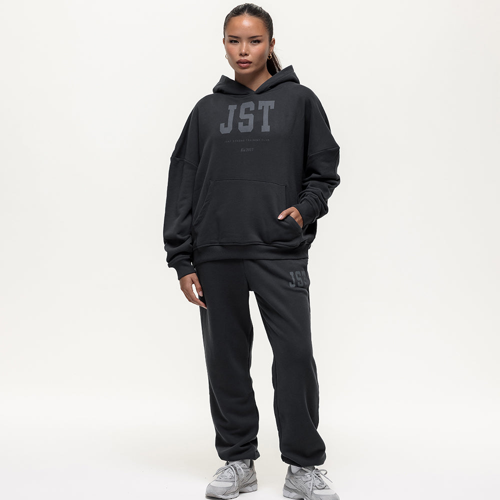 Training Club Oversized Hoodie - Washed Black