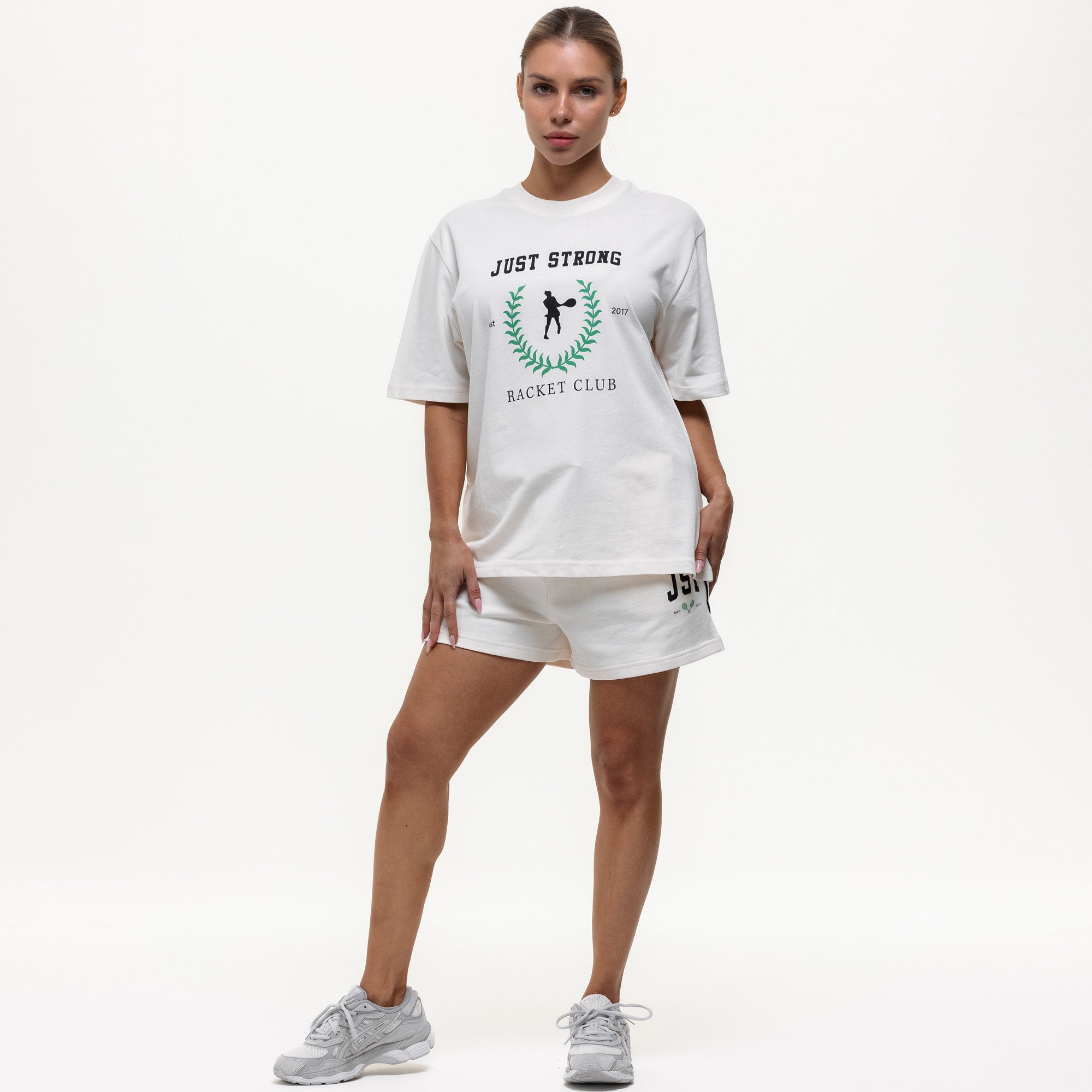 Club House Oversized Game Tee - Off White