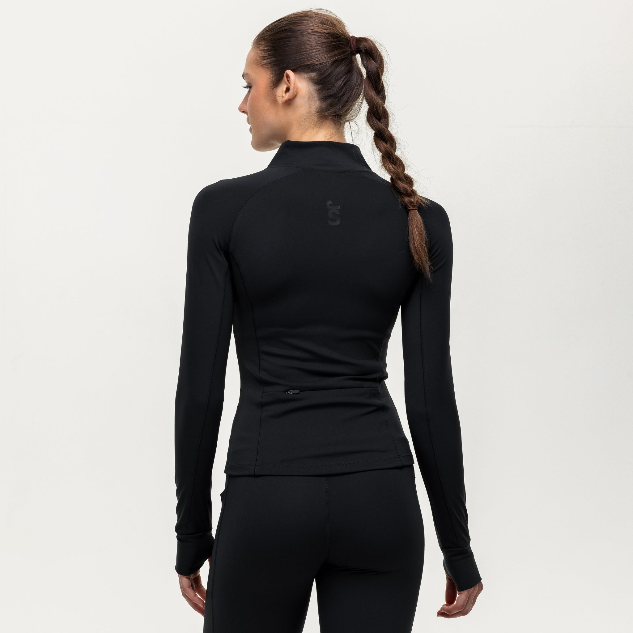 Training Zip Up Jacket - Black