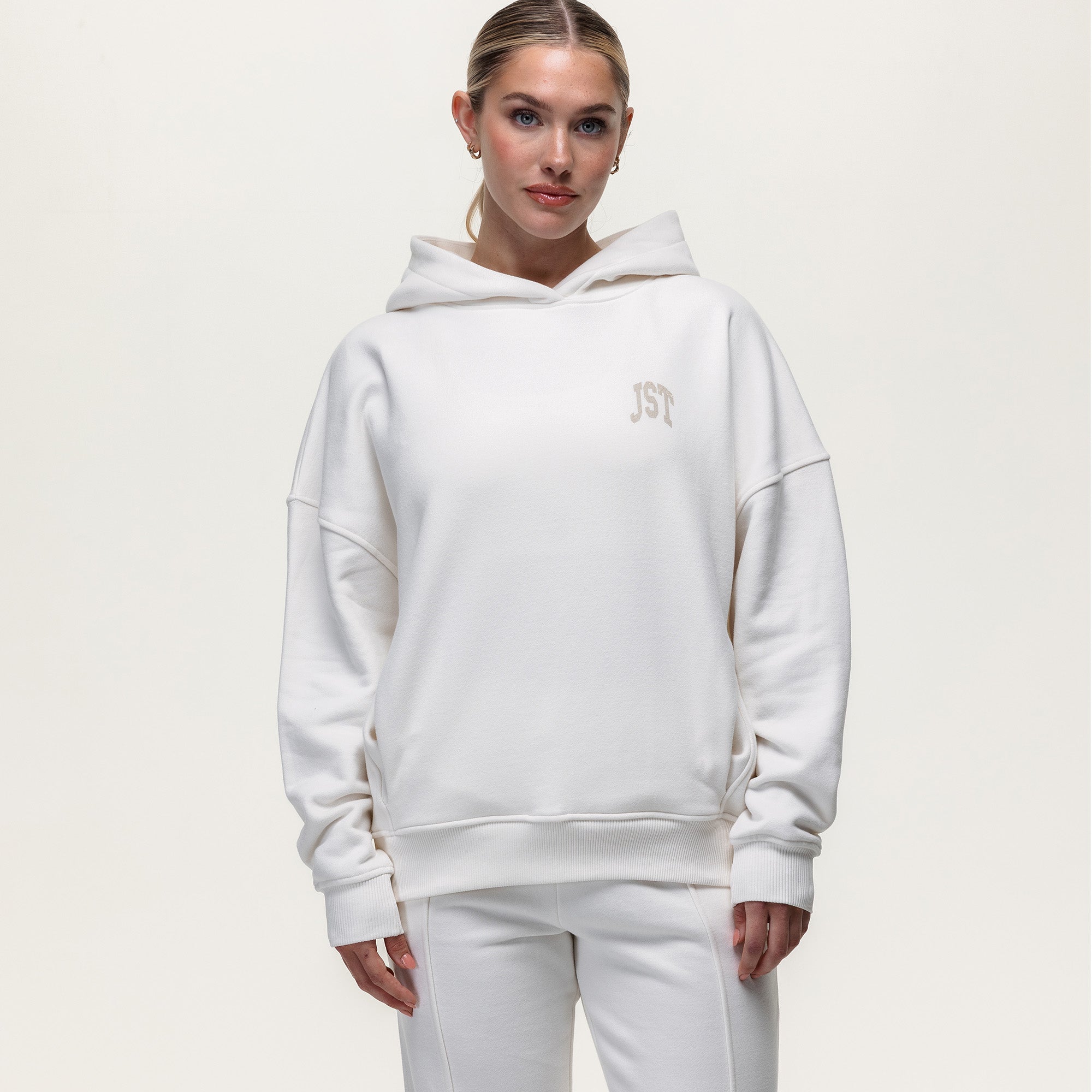 Throw On Oversized Hoodie - Vintage Stone