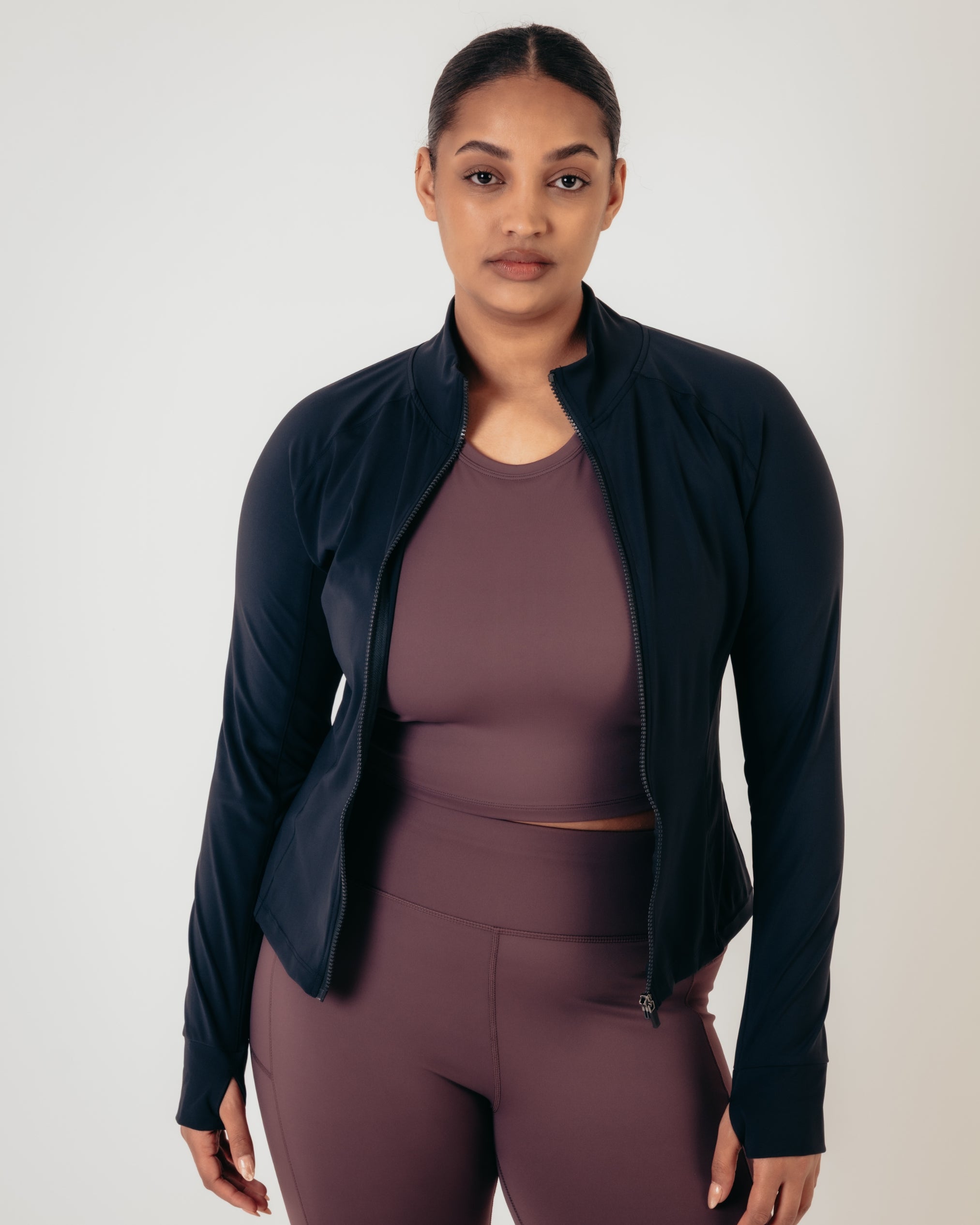 Training Zip Up Jacket - Black