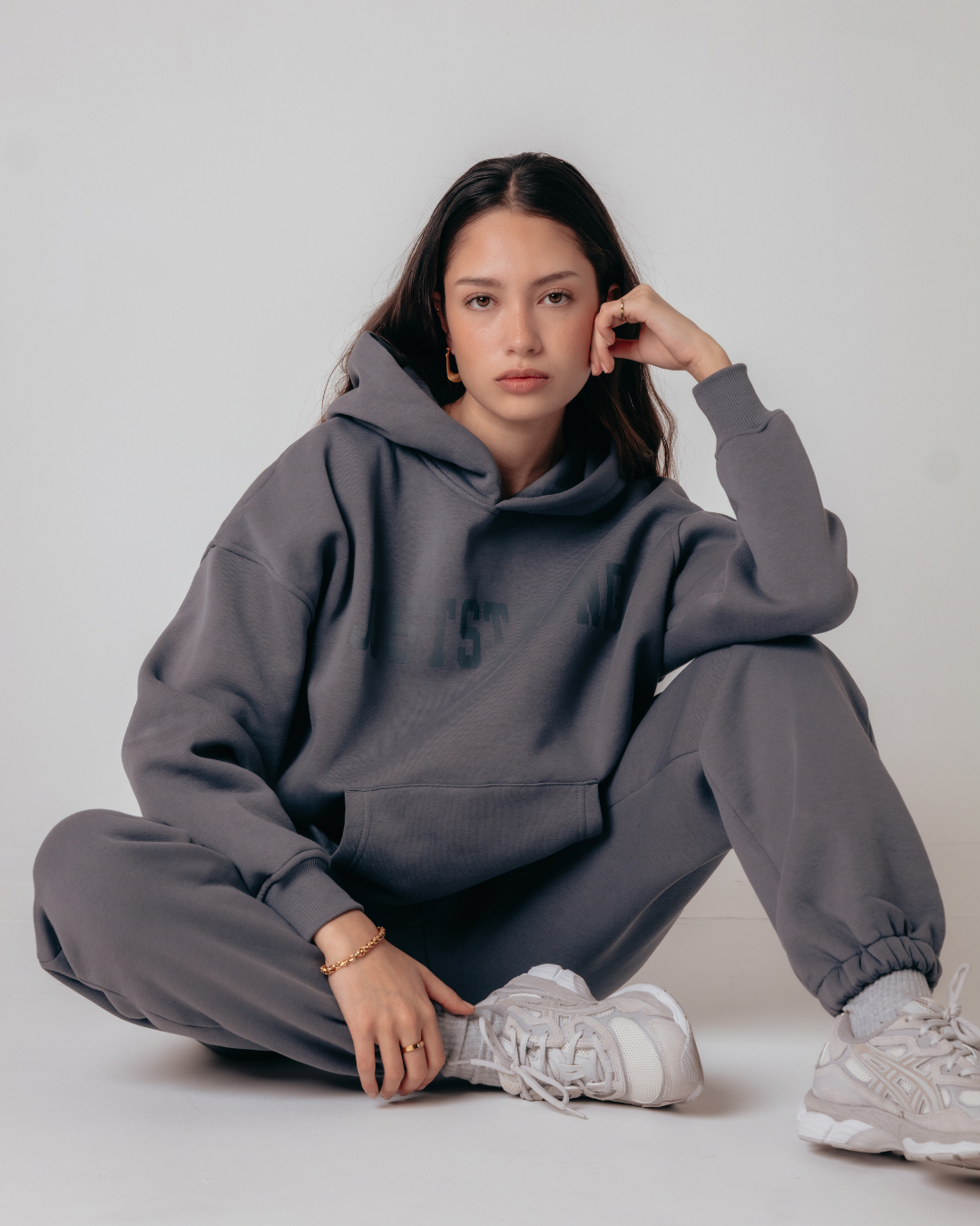 Essentials Oversized Hoodie - Graphite
