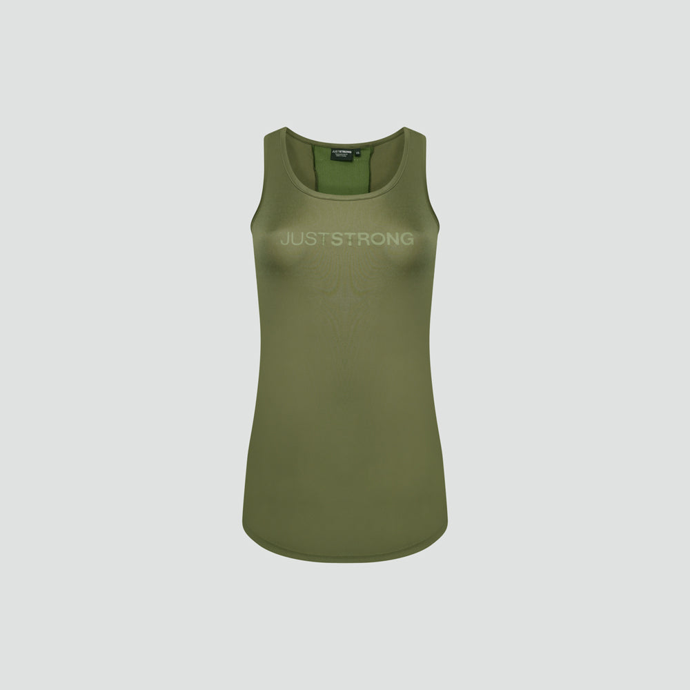 Workout Tank - Military Green