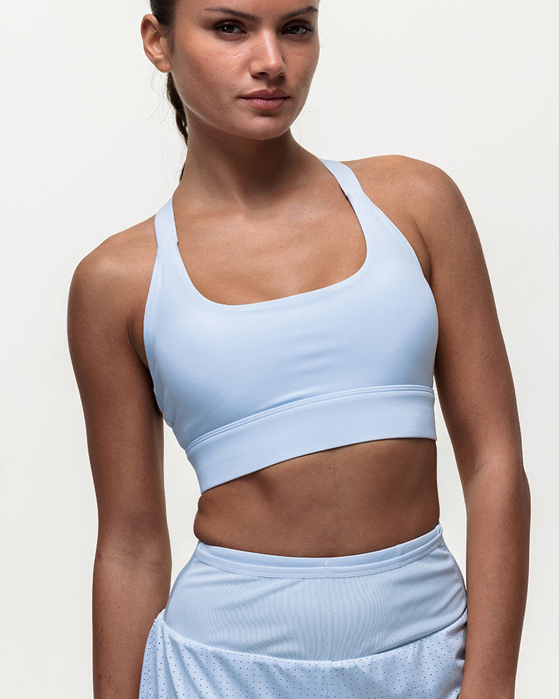 Impact High Support Bra - Ice Blue
