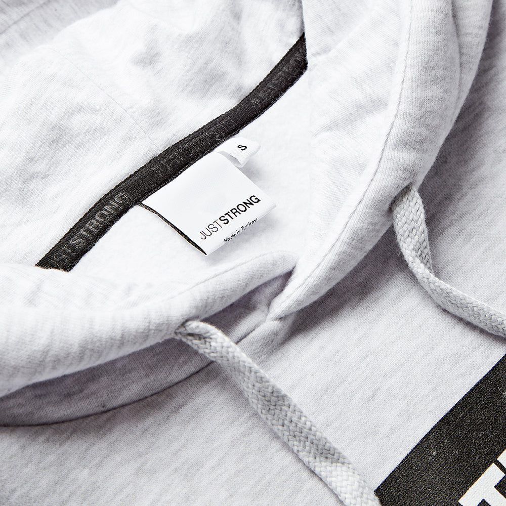 Polar Marl Relax Cropped Hoodie